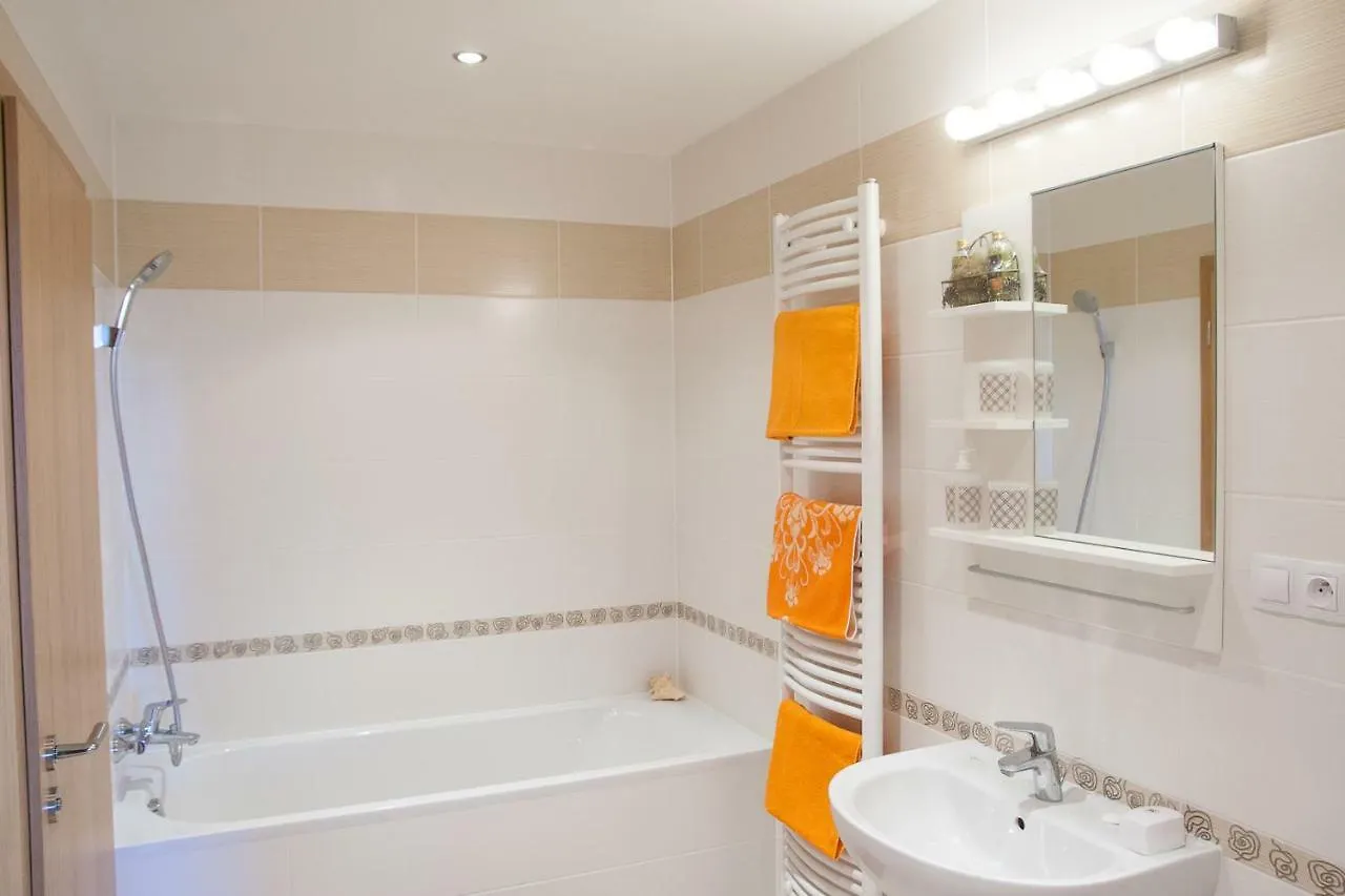 Prostorny 3 Pokojovy Apartman S Dvema Terasami Prag